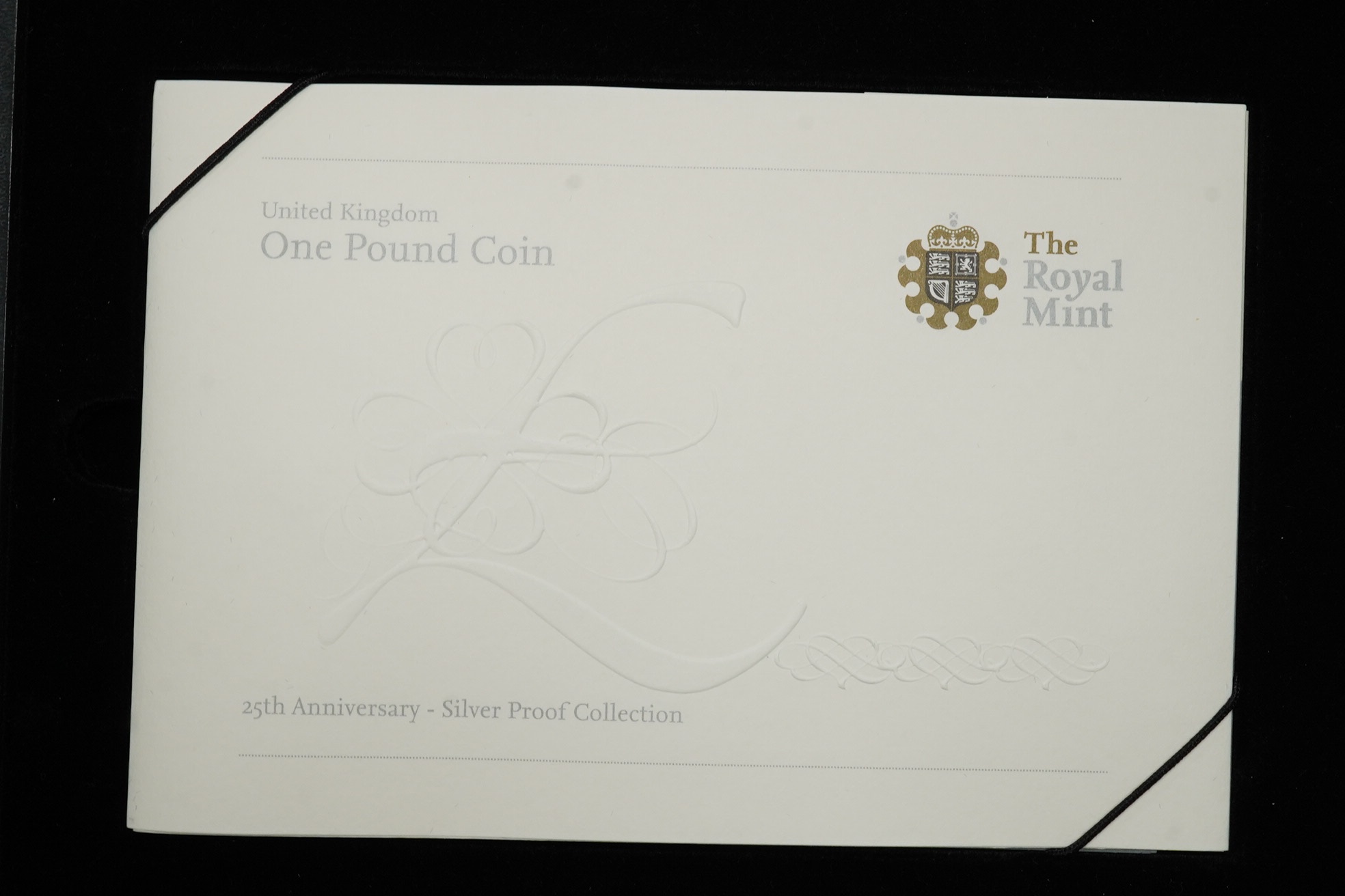 Royal Mint UK QEII coins, 2008 UK coinage Emblems of Britain and Royal Shield of Arms silver proof collection, cased together with certificates of issue and 25th anniversary £1 coin silver proof collection comprising 14